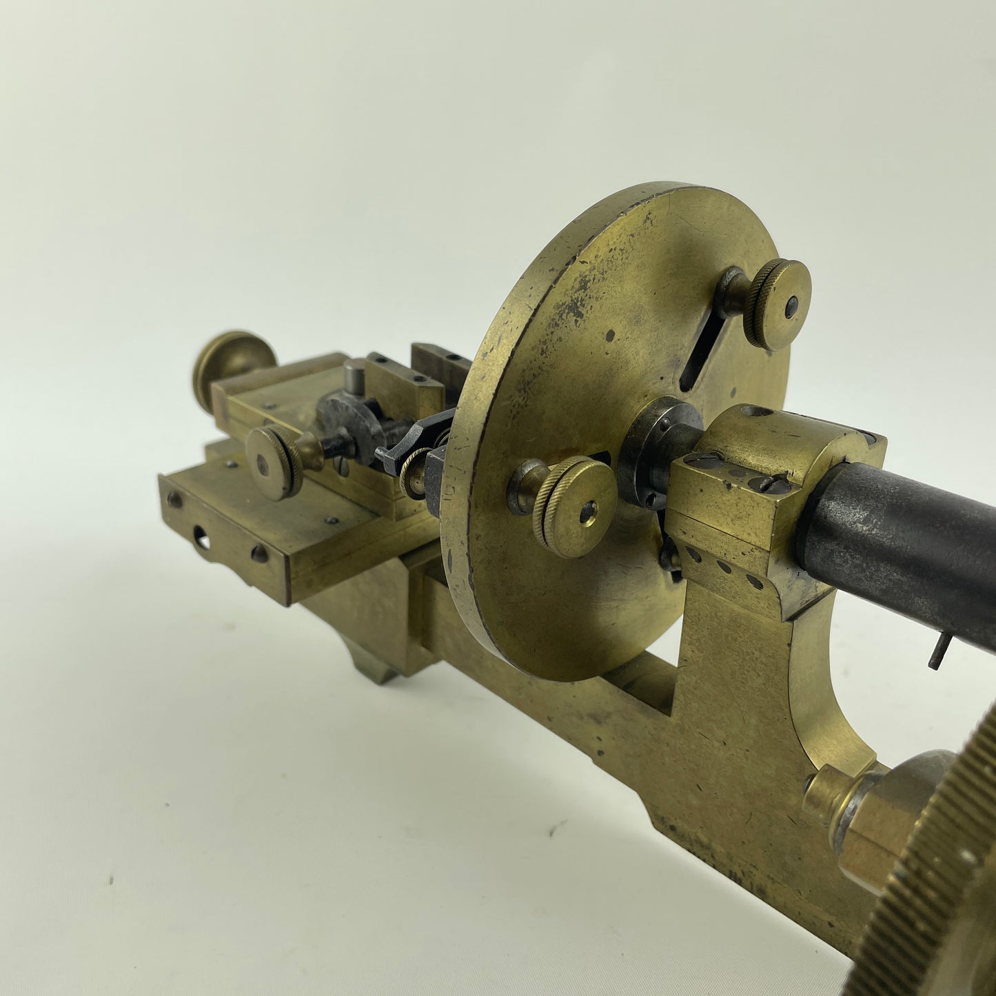 Mar Lot 101- Early Swiss Mandrel Lathe