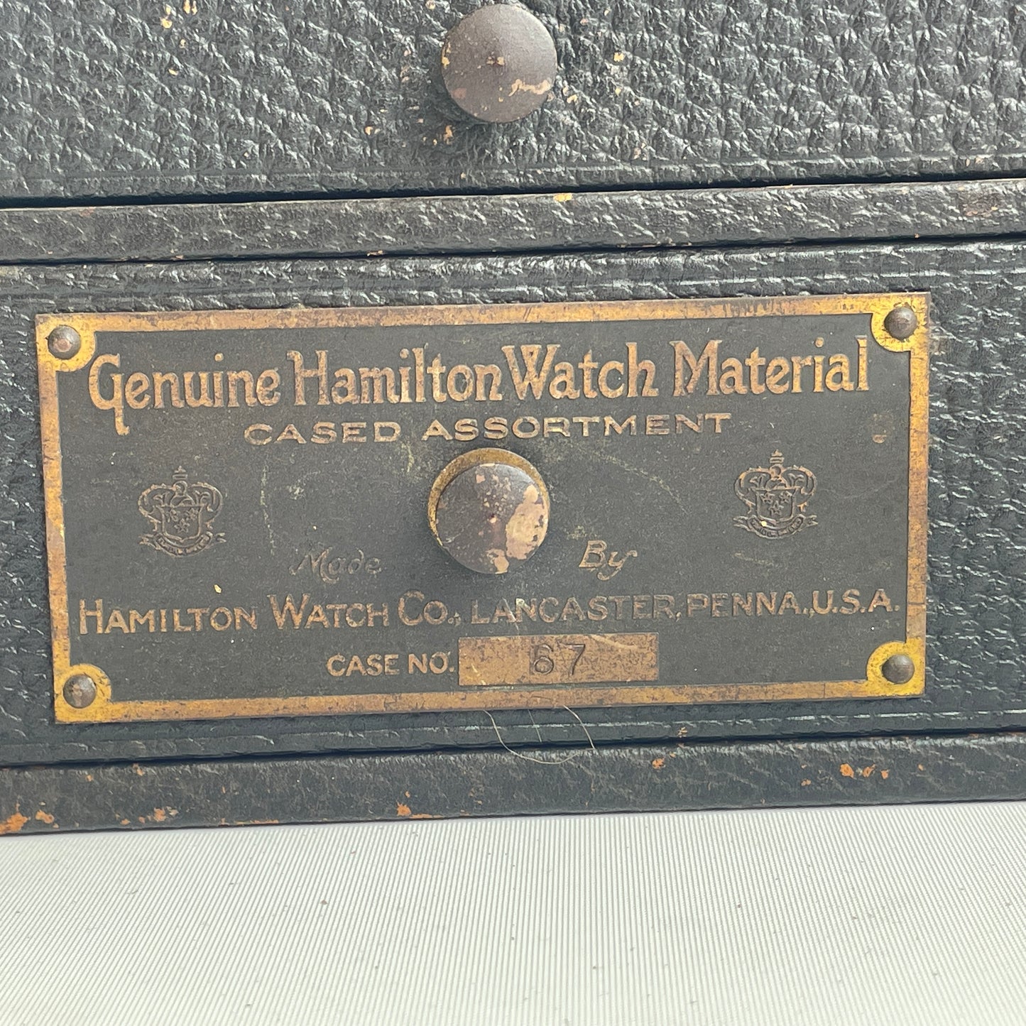 Mar Lot 75- Hamilton Material Cabinet