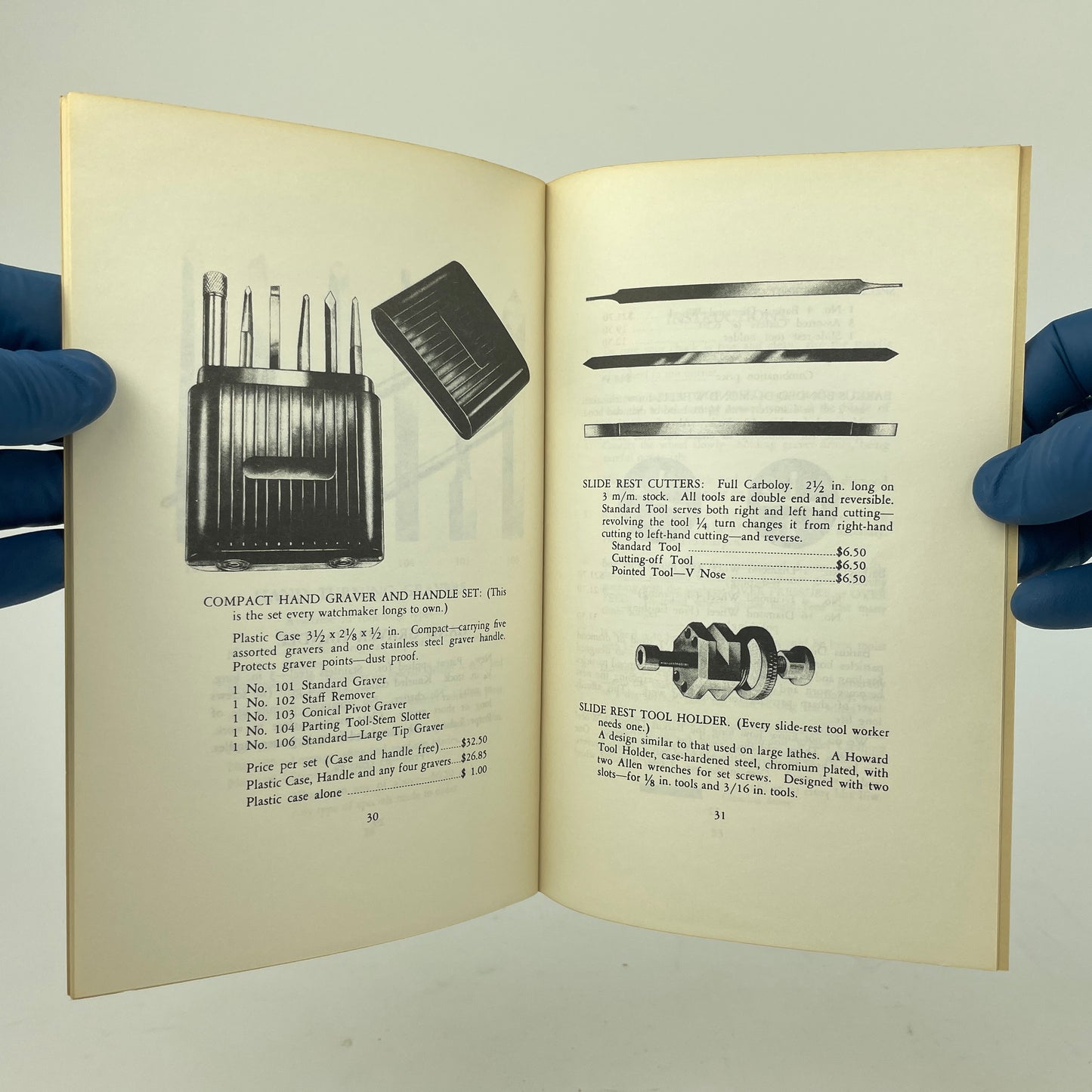 Mar Lot 52- Proper Use of the Watchmaker's Graver Manual