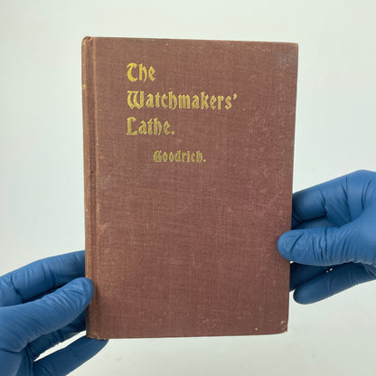 Mar Lot 4- The Watchmakers' Lathe Book