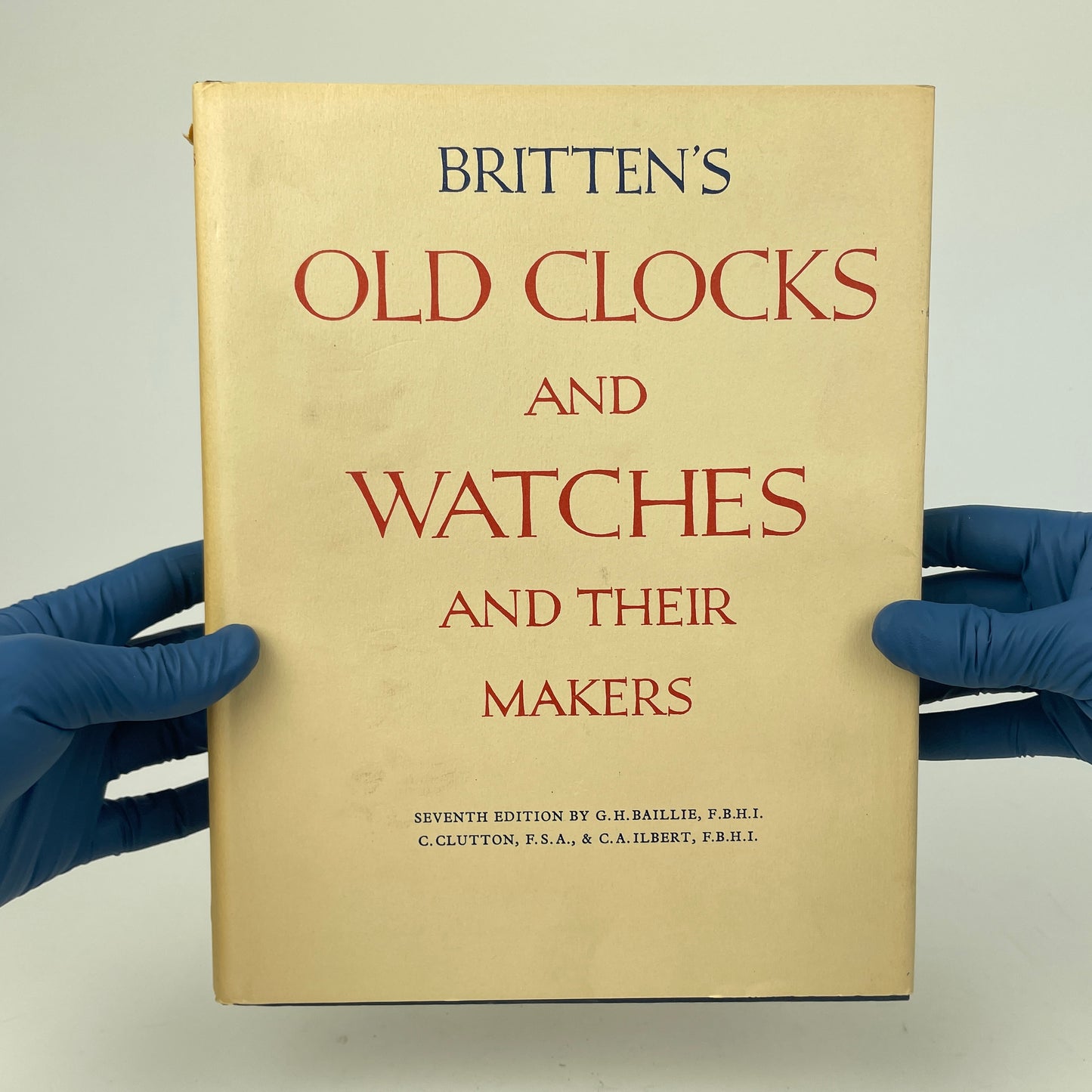 Mar Lot 127- Britten's Old Clocks And Watches And Their Makers Book