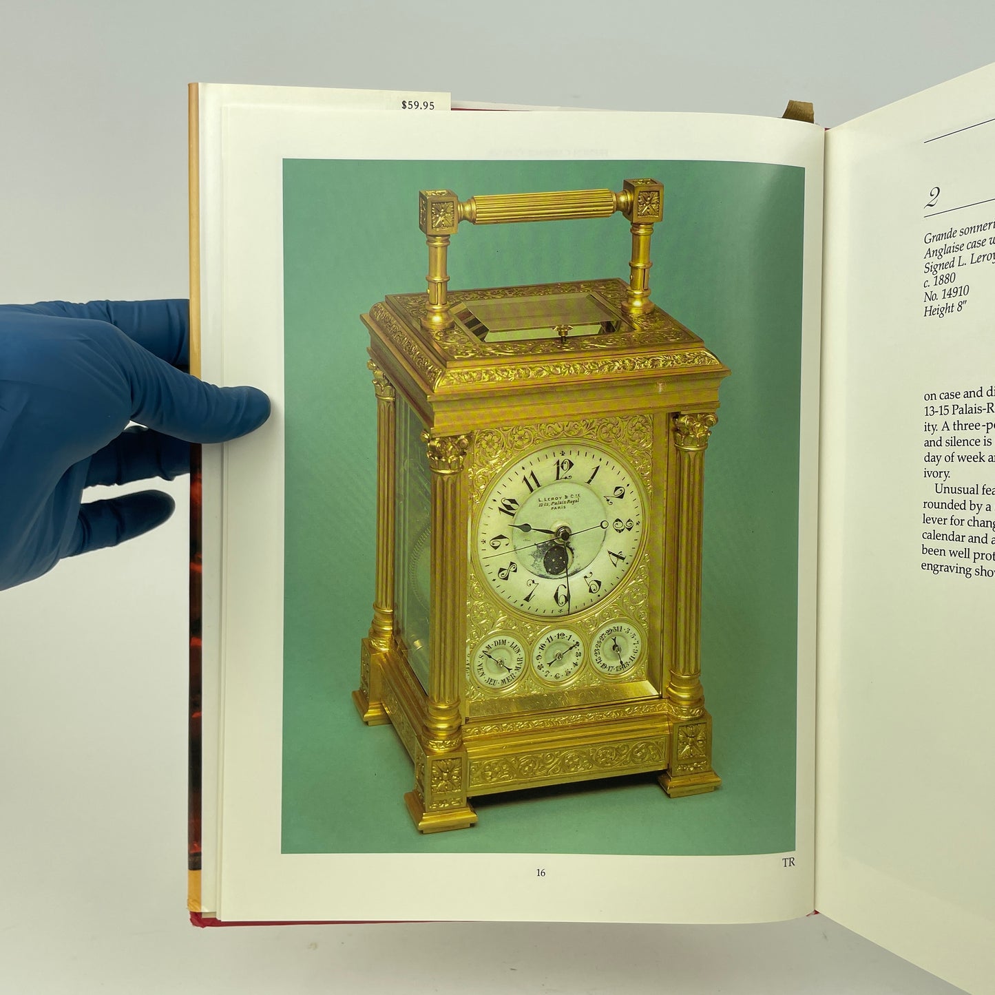 Mar Lot 100- A Century of Fine Carriage Clocks Book