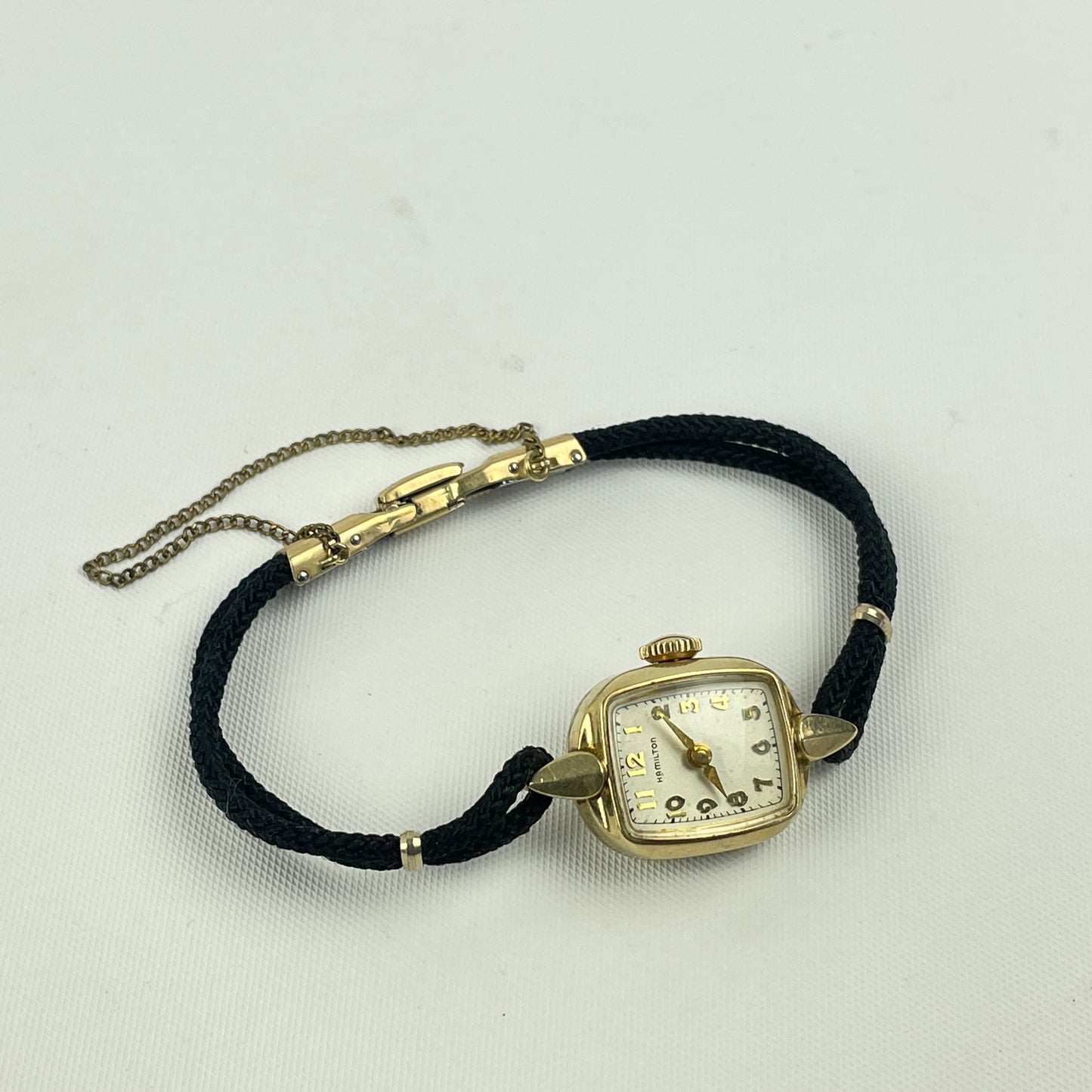 Lot 24- Hamilton Ladies' YGF 17 Jewel Wristwatches w/ Original Box