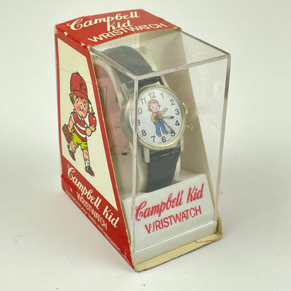 Lot 123- Campbell Soup Kid Vintage NOS Mechanical Wristwatch