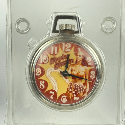 Lot 36- Westclox NOS 1970’s Wonder Woman Mechanical Pocket Watch