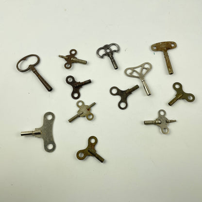 Lot 117- Large Selection of Twelve Clock Keys