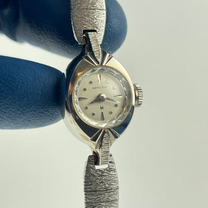 Lot 55- Hamilton Ladies Vintage 22 Jewel Wristwatches w/ Original Box
