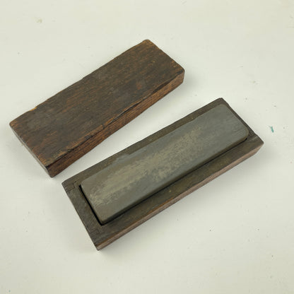 Lot 111- Watchmaker’s “ARKANSAS” Stone in Wood Factory Boxes