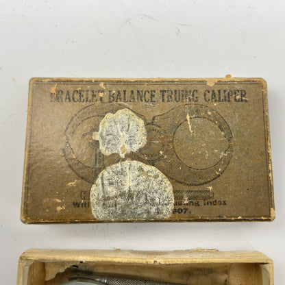 Lot 60- Watchmaker’s Boxed Hand Nickel Caliper w/ Instructions