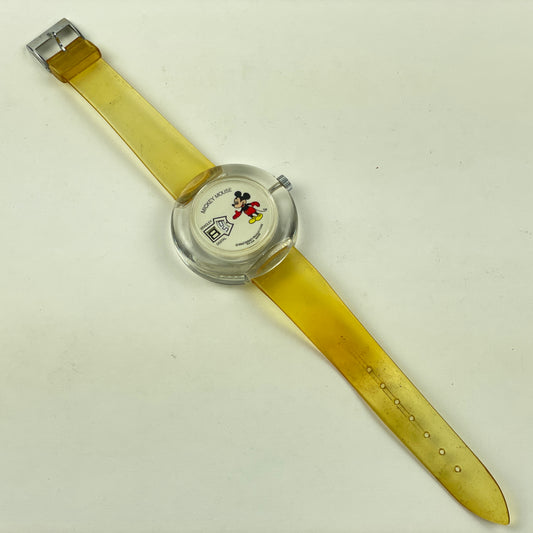 Lot 65- Mickey Mouse Digital Swiss Made Vintage Mechanical Wristwatch