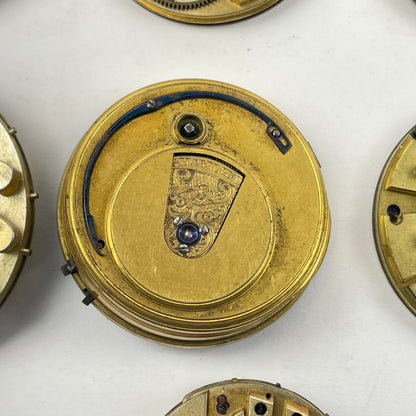 Lot 71- Selection of Swiss Bar, English Fusee & Lepine Pocket Watch Movements