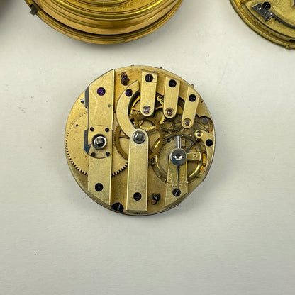 Lot 71- Selection of Swiss Bar, English Fusee & Lepine Pocket Watch Movements