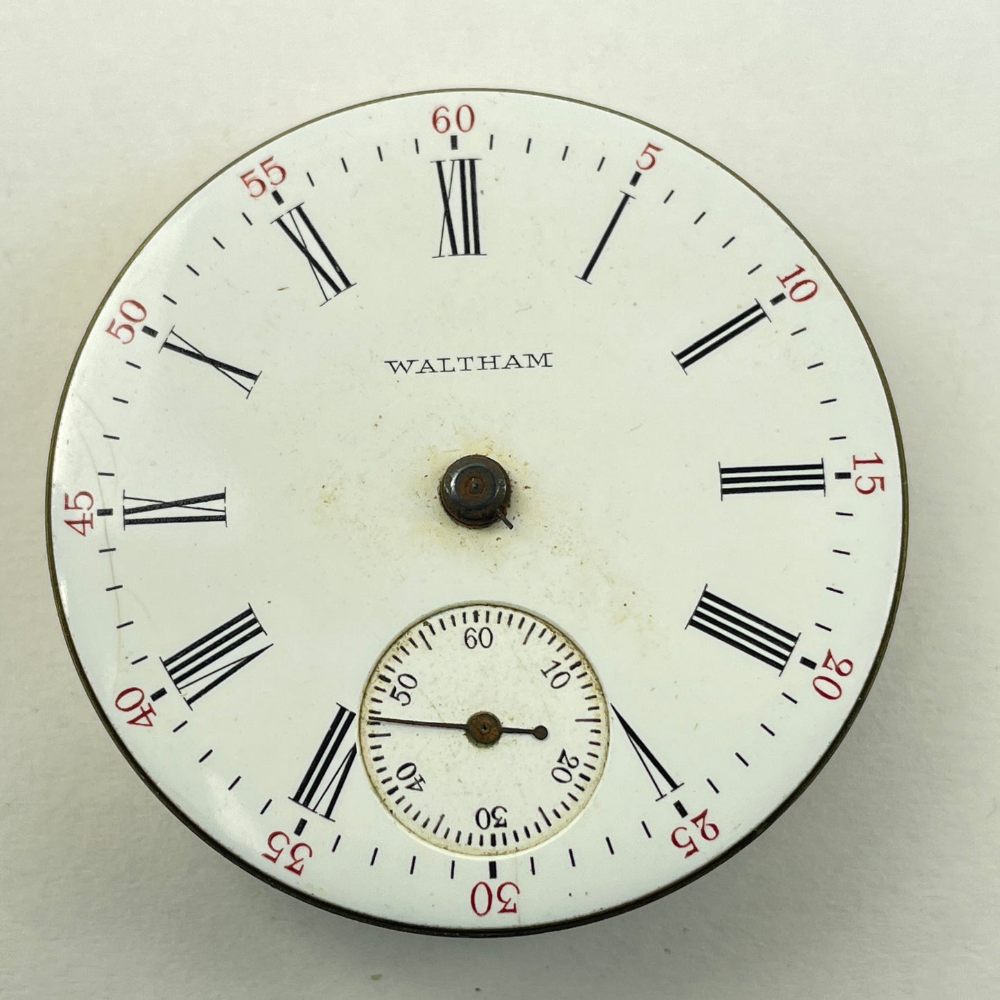 Lot 76- Waltham, Elgin, Illinois & Swiss Fake 18 Size Pocket Watch Movements