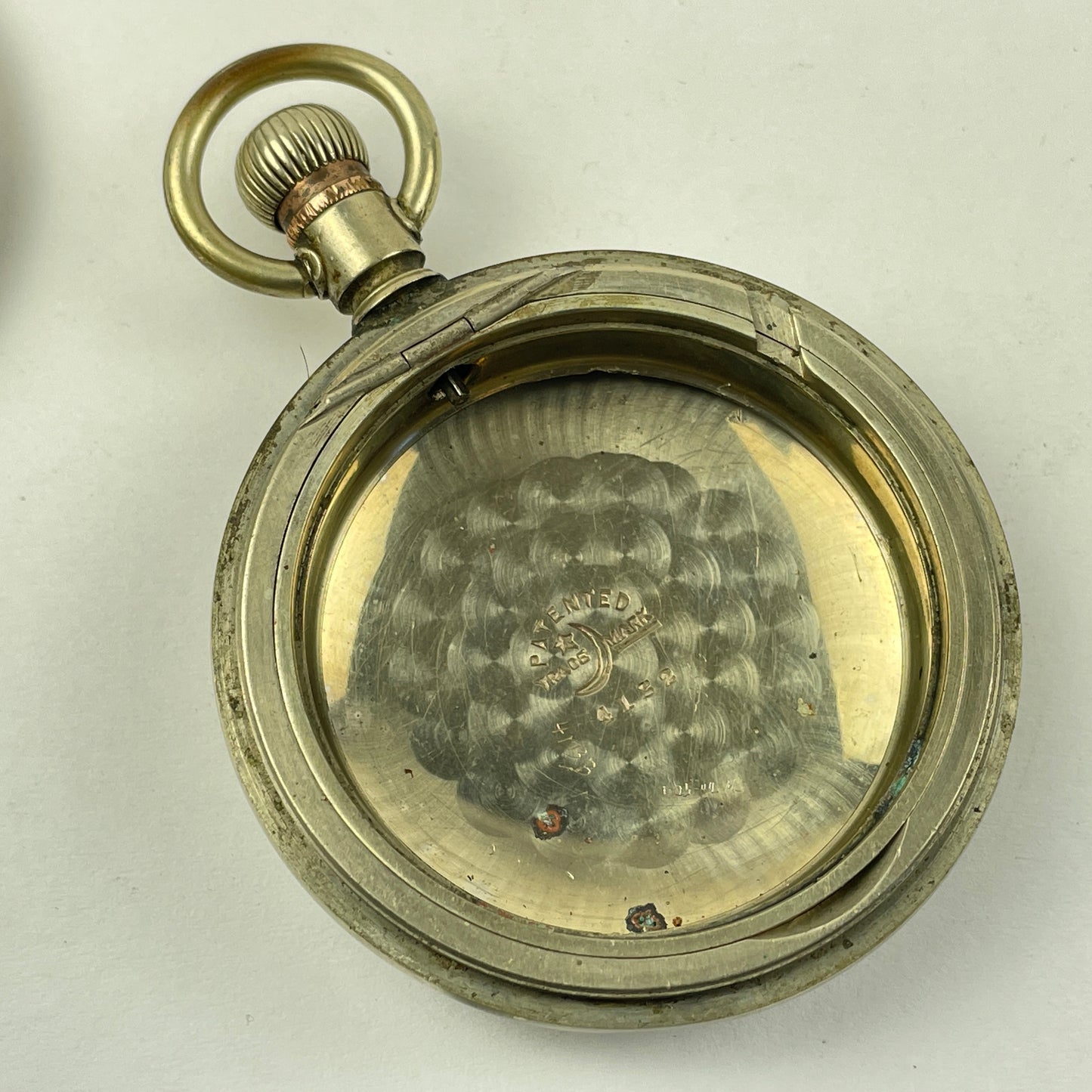 Lot 77- American 16 & 18 Size Nickel Swing Out Style Pocket Watch Cases
