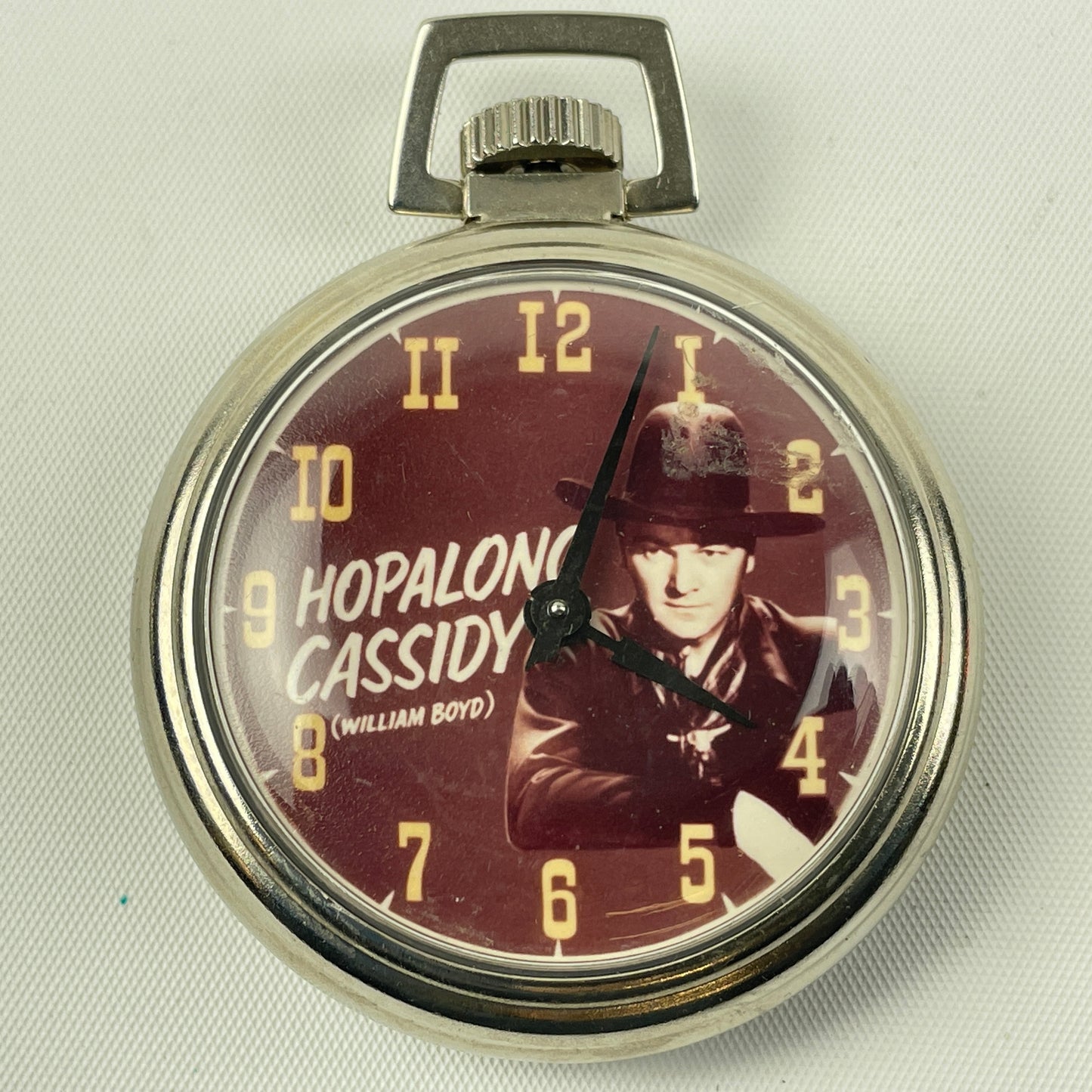 Lot 93- Hop A Long Cassidy & War of The Worlds dollar Character Pocket Watches