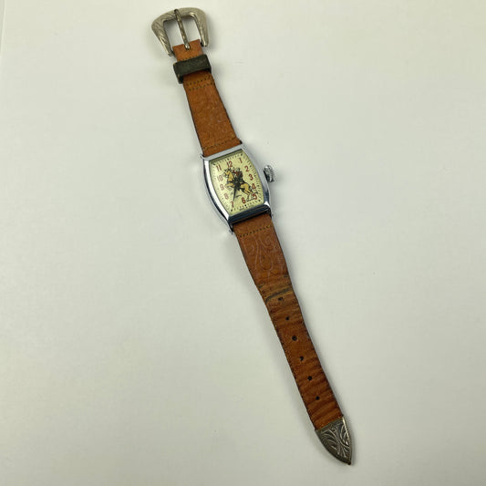 Lot 97- Roy Rogers Vintage Fancy Mechanical Wristwatch