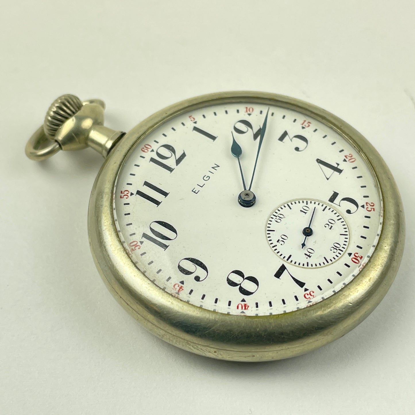 Lot 105- Elgin 16 Size 7 Jewel Pocket Watch