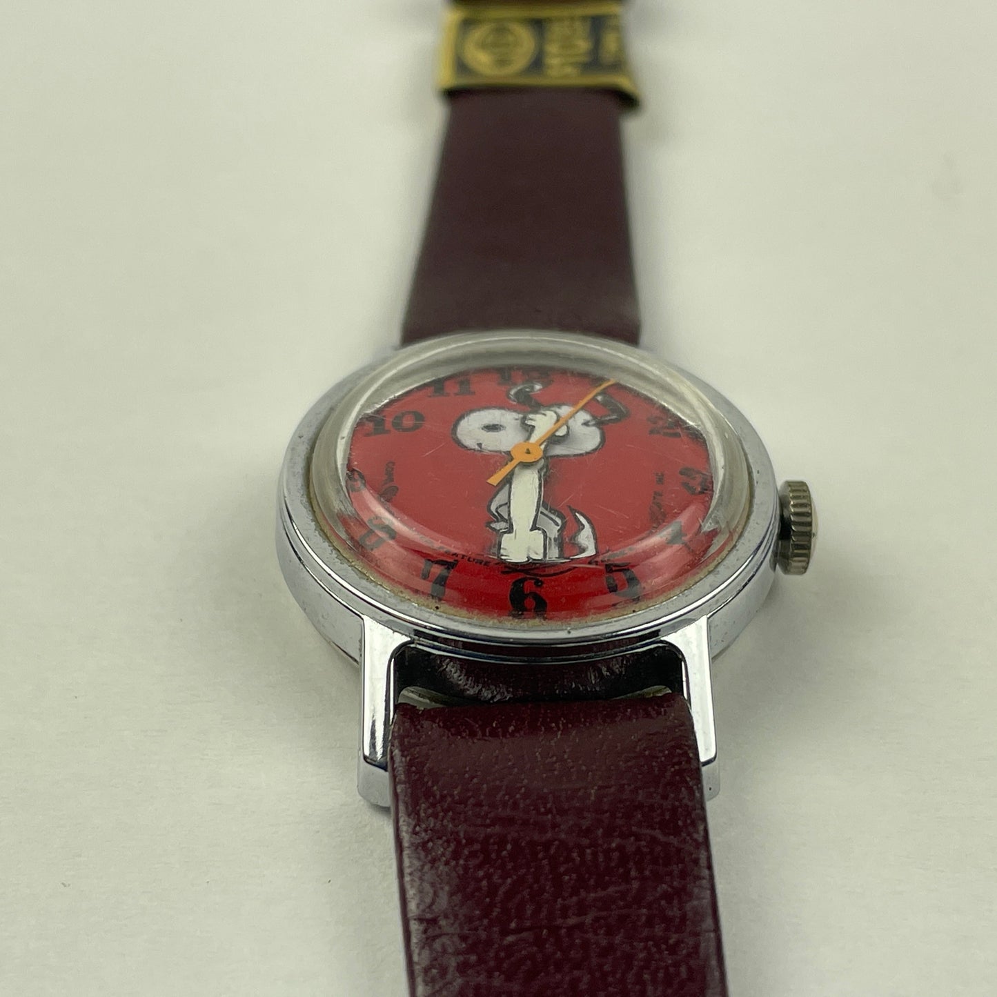 Apr Lot 116- United Features Vintage Mechanical “SNOOPY” Wristwatch