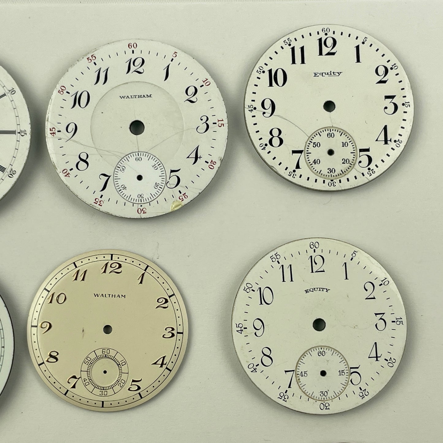 Apr Lot 88- Collector's Selection of American Pocket Watch Dials