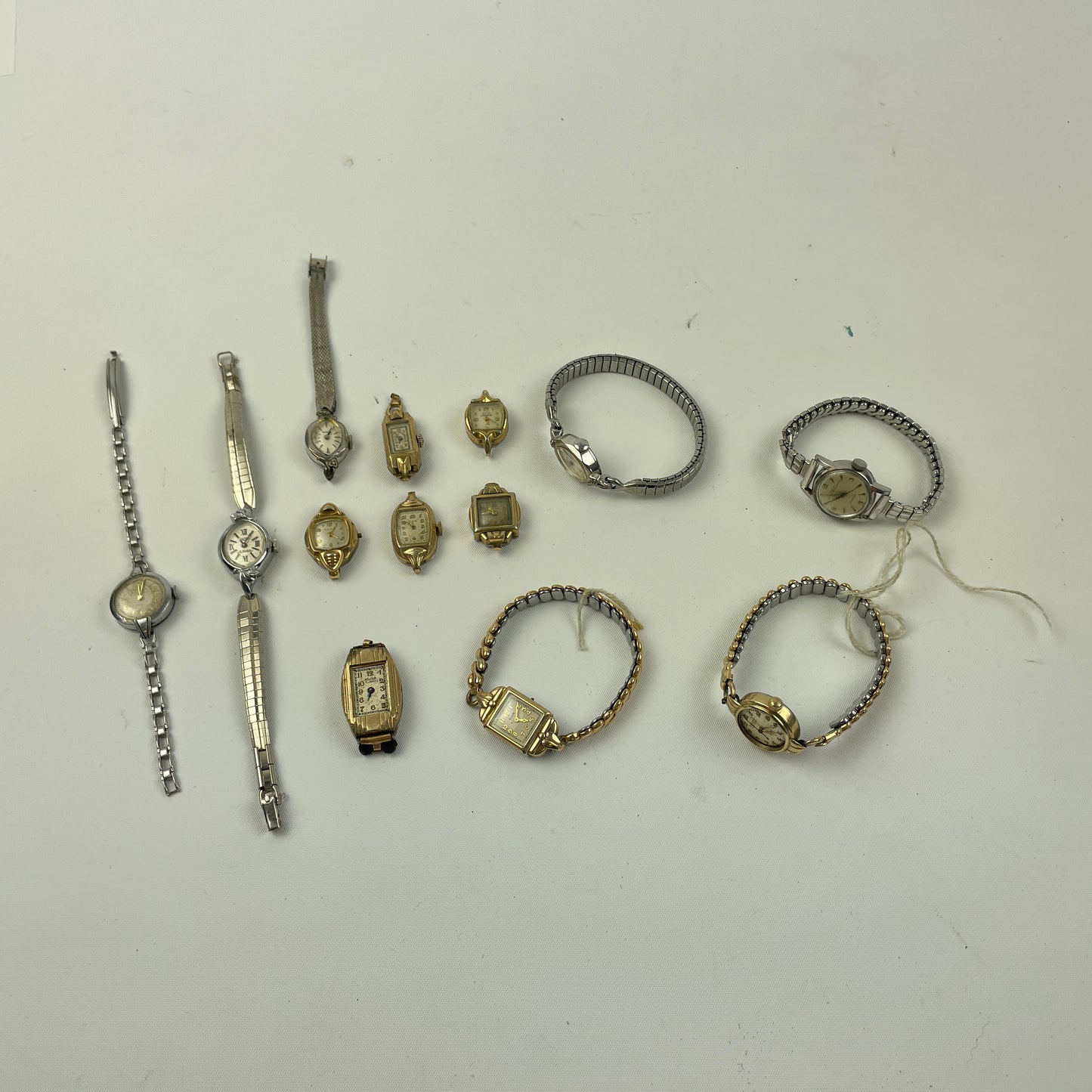 Apr Lot 32- Ladies Assortment of 12 Vintage Mechanical Wristwatches