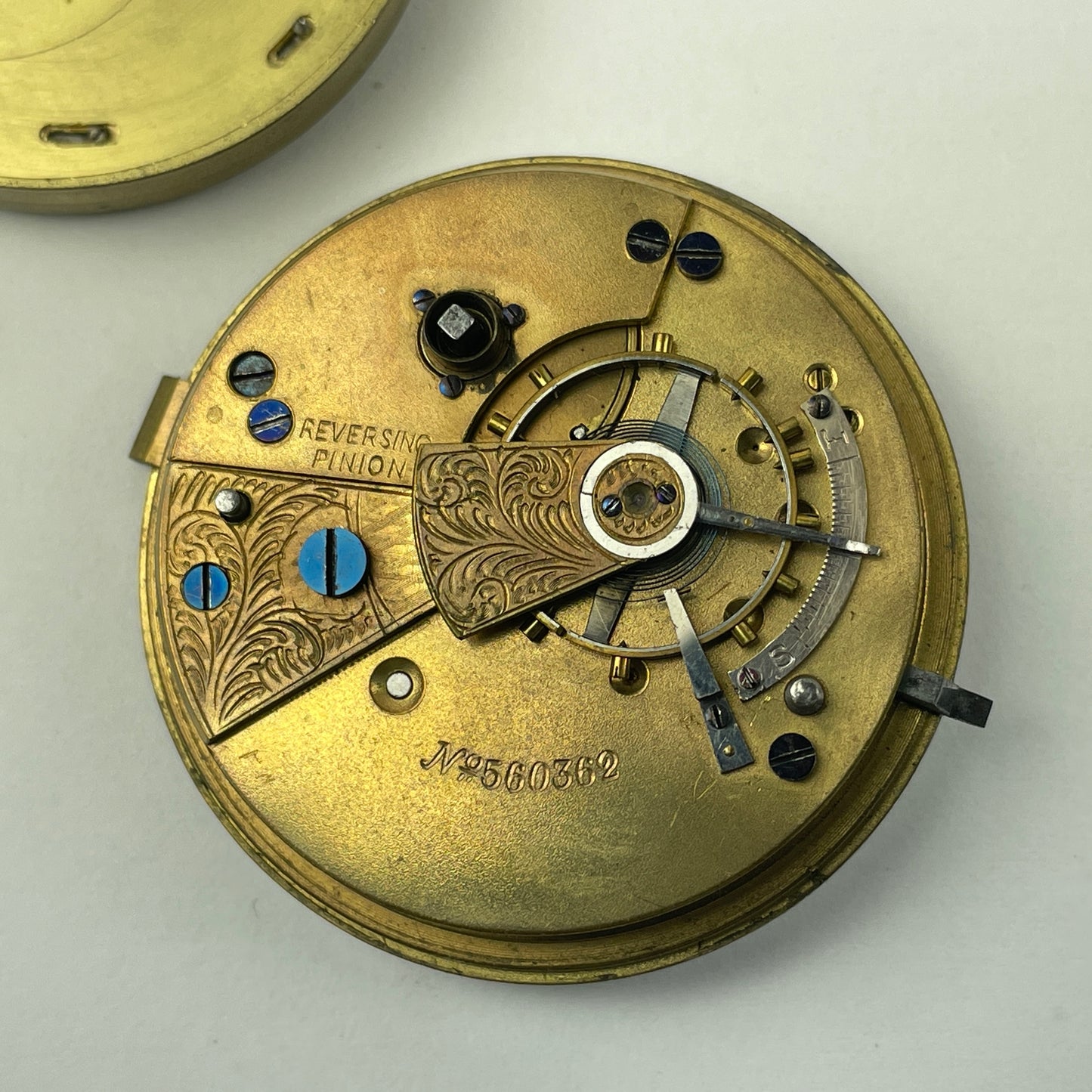 Apr Lot 107- English Pair of Pocket Watch Movements