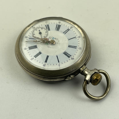 Apr Lot 6- Swiss Cylinder Open Face Pocket Watches
