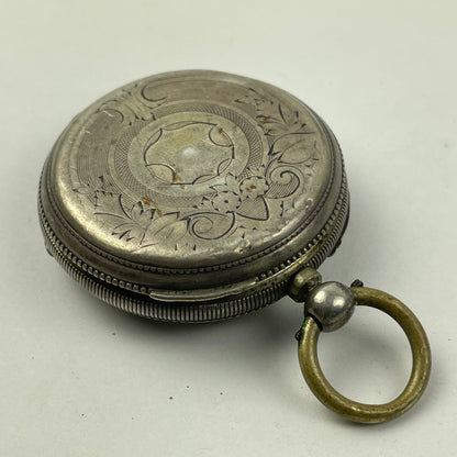 Apr Lot 82- Swiss & English Open Face Pocket Watches