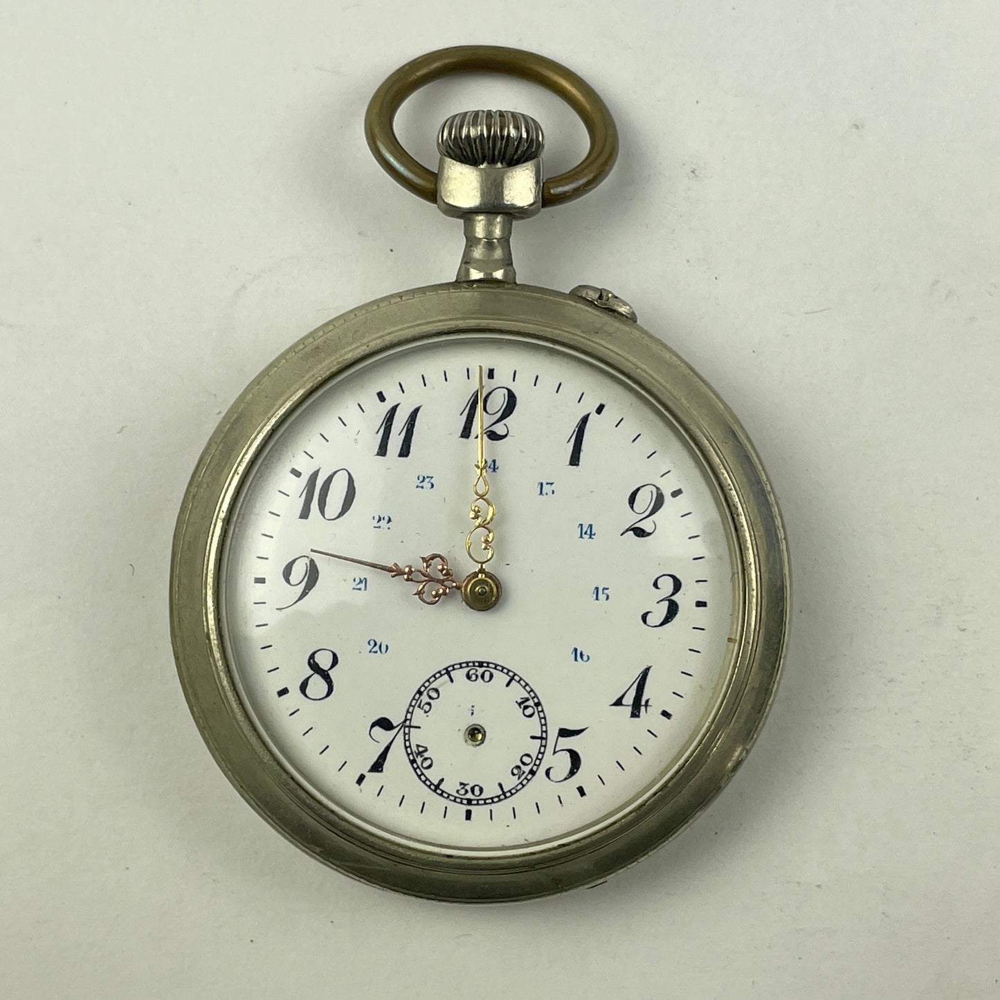 Apr Lot 82- Swiss & English Open Face Pocket Watches
