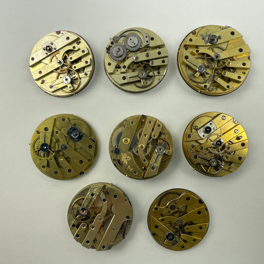 Apr Lot 95- Swiss Bar & Swiss Quality Pocket Watch Movements