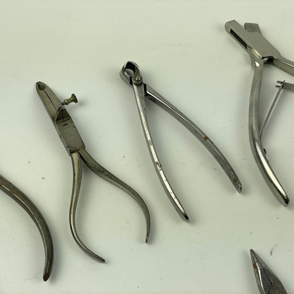 Apr Lot 120- Watchmaker’s Selection of Nine Pairs of Bench Pliers