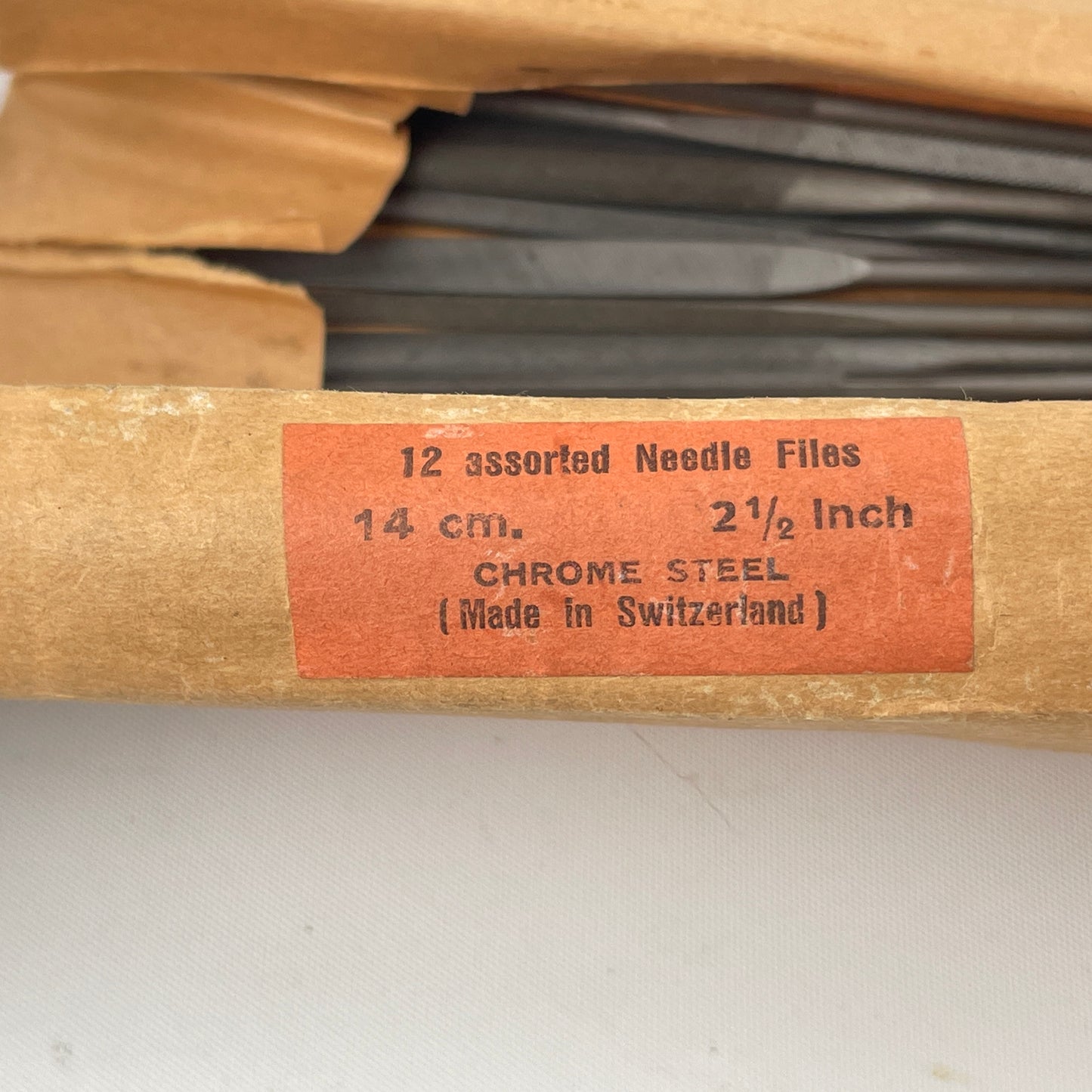 Apr Lot 23- Swiss Manufactured NOS 2 ½ inch Assorted Files