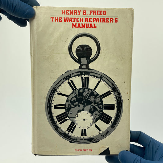 Apr Lot 36- The Watch Repairer’s Manual
