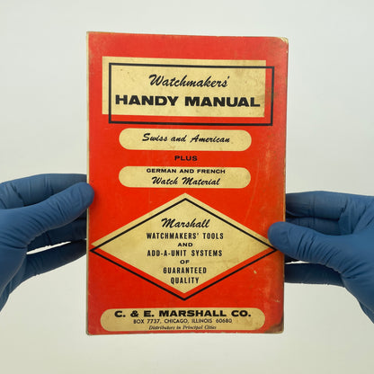 Lot 32- Watchmaker's Handy Manual