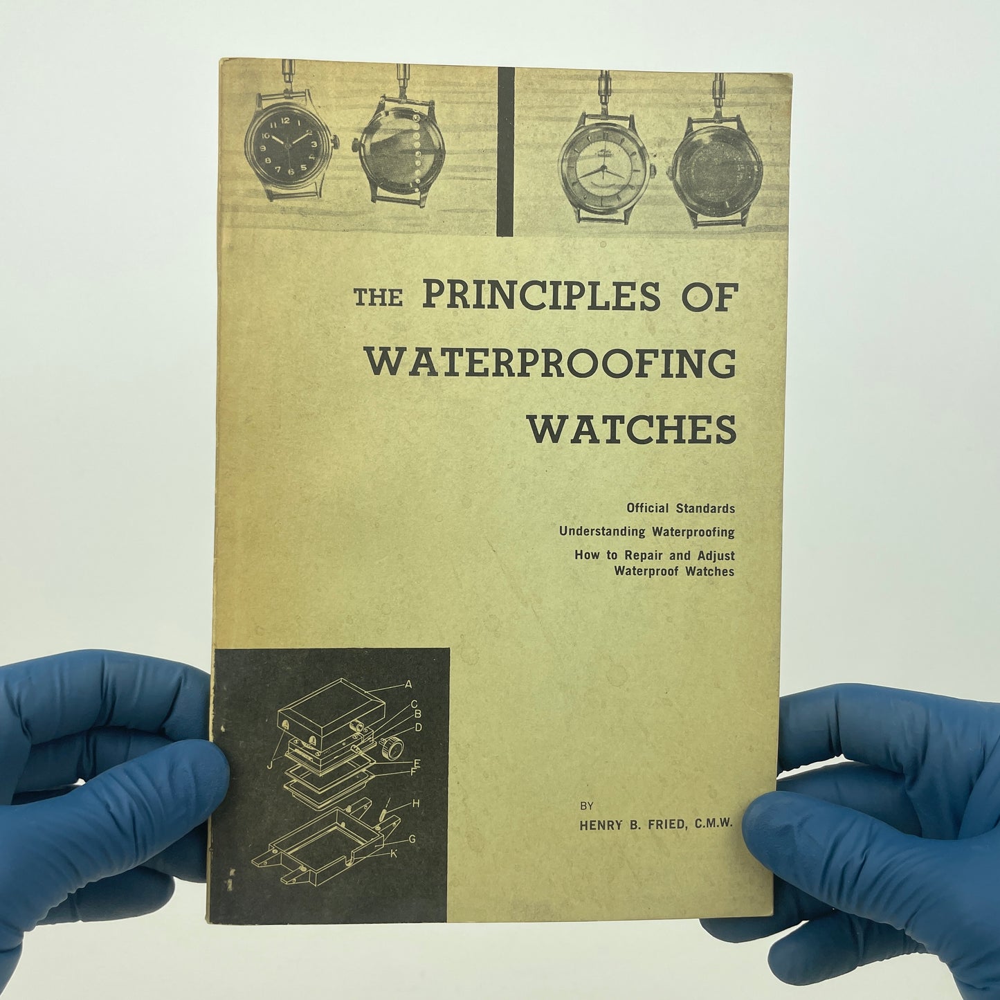 Lot 122- The Principles Of Waterproofing Watches