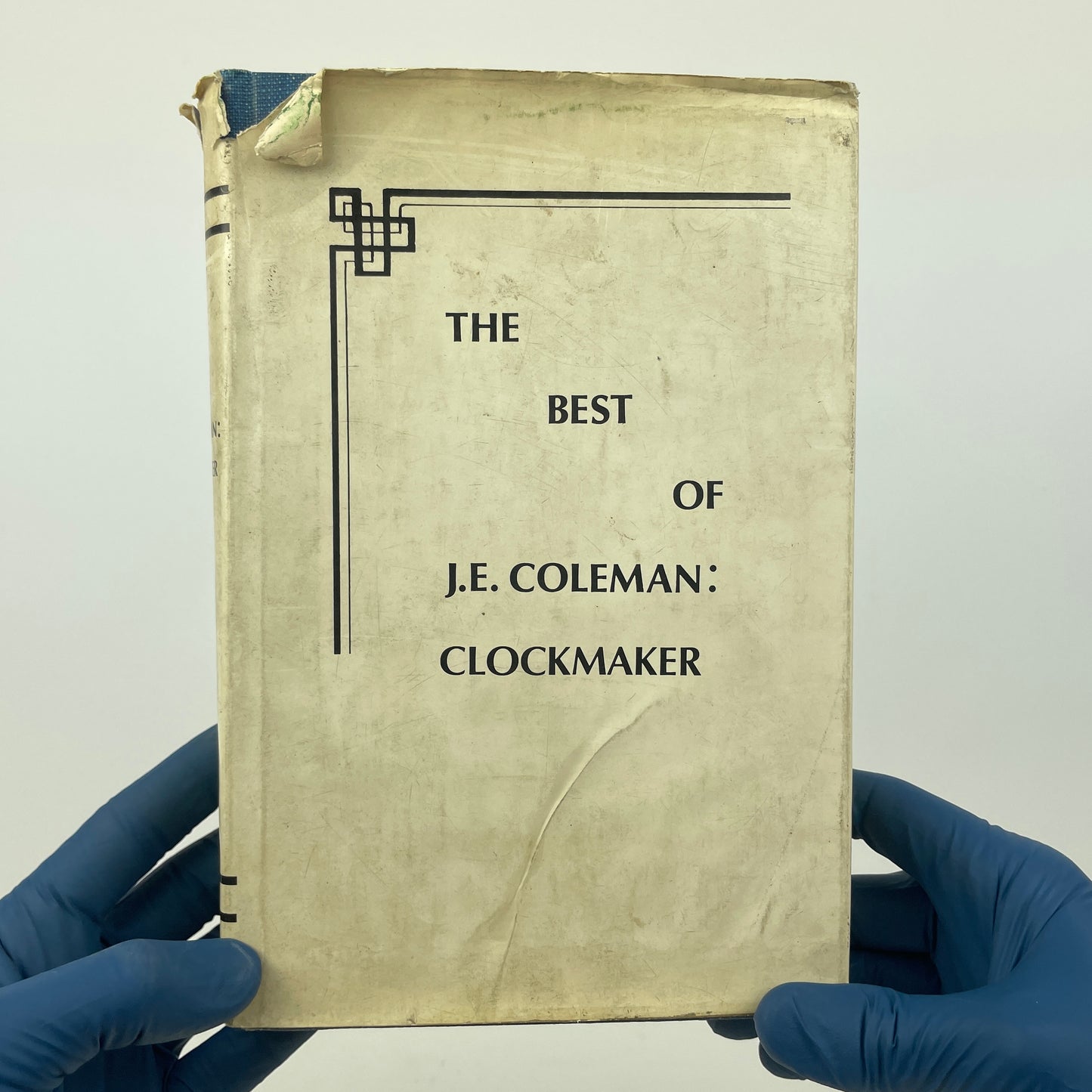 Lot 67- The Best of J.E. Coleman Clockmaker