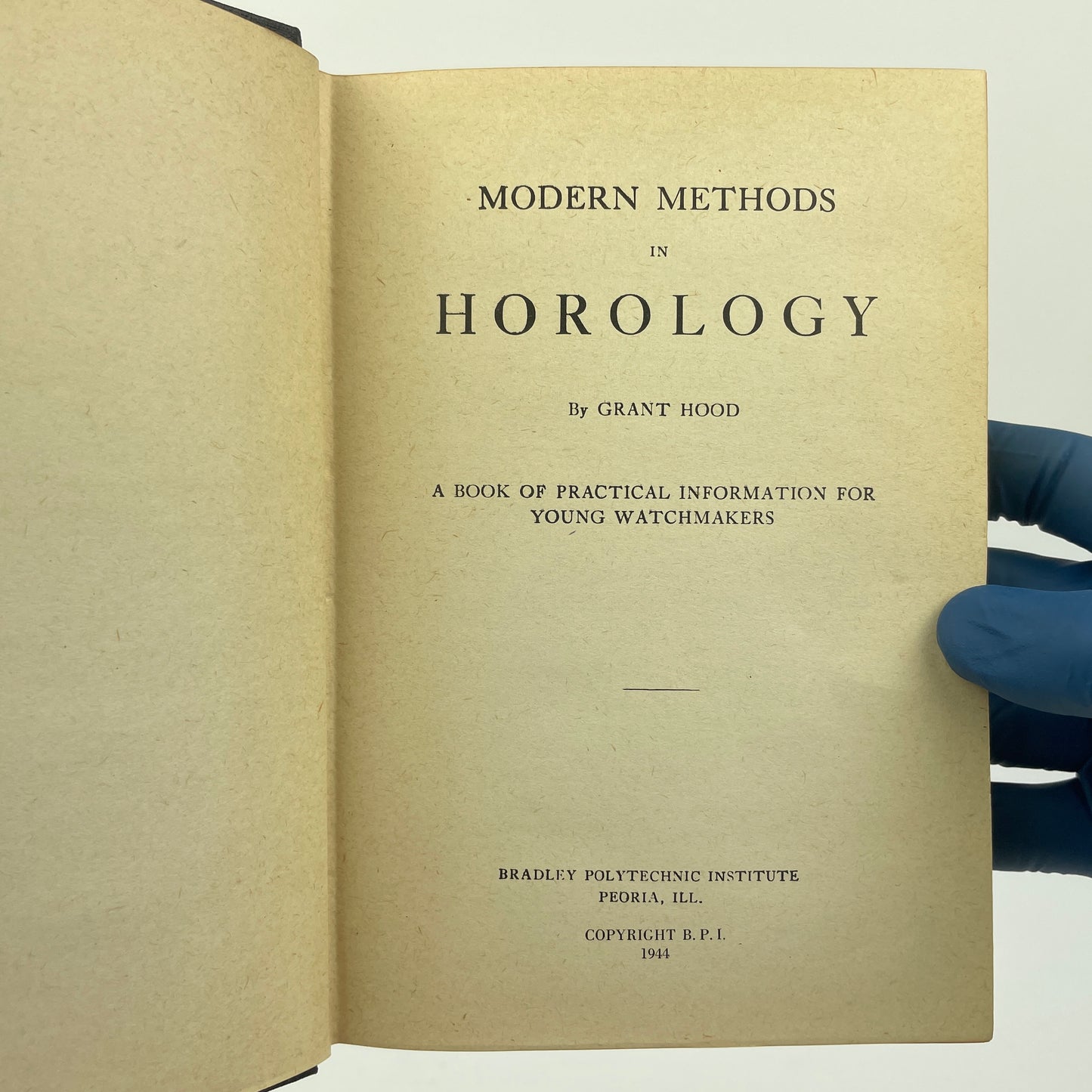 Lot 29- Modern Methods In Horology