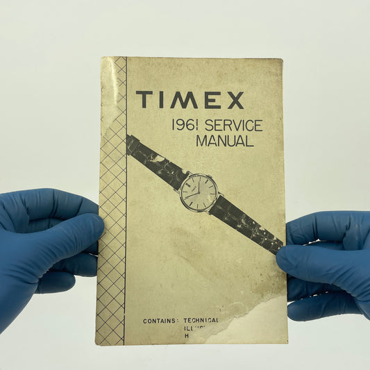 Lot 43- Timex 1961 Service Manual