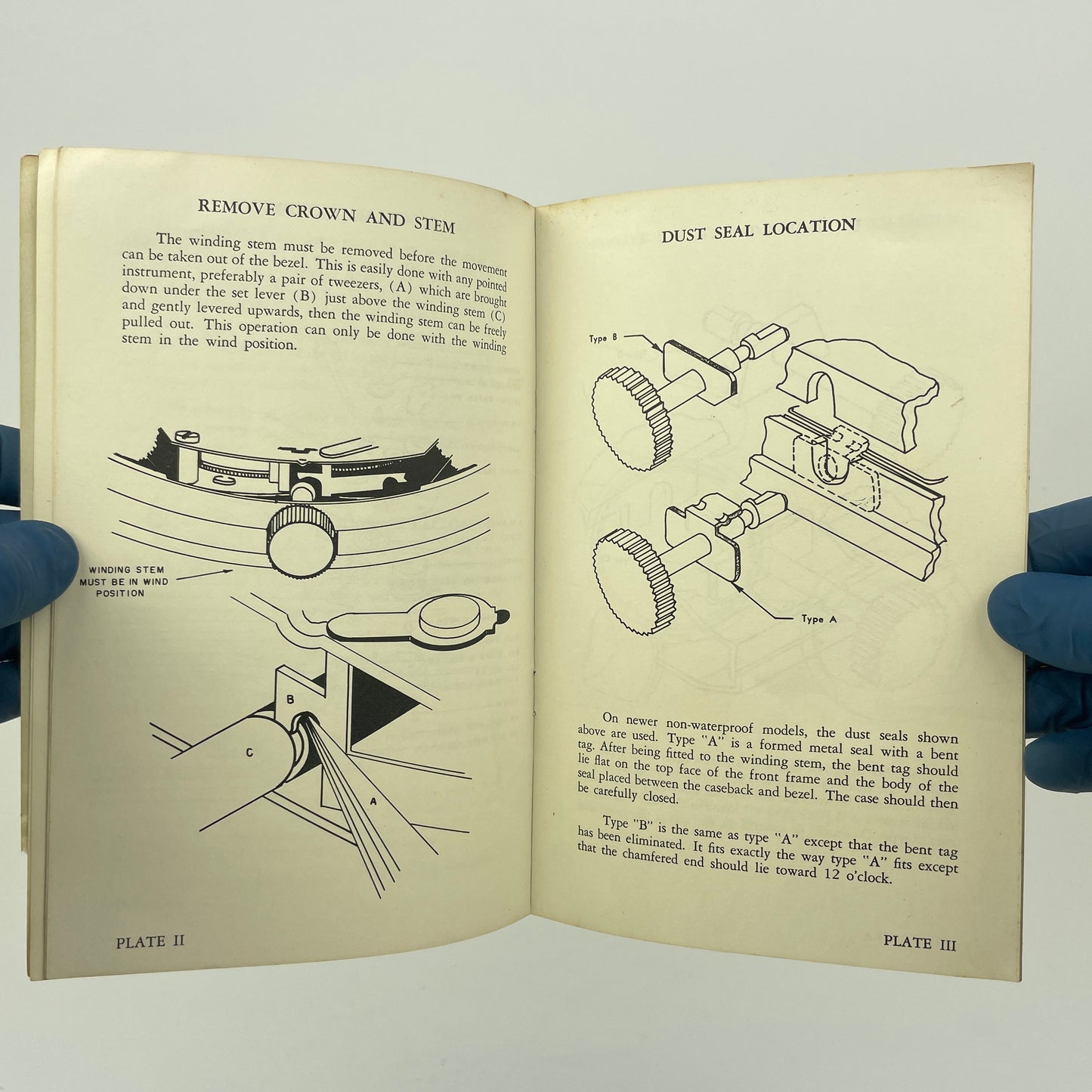 Lot 43- Timex 1961 Service Manual