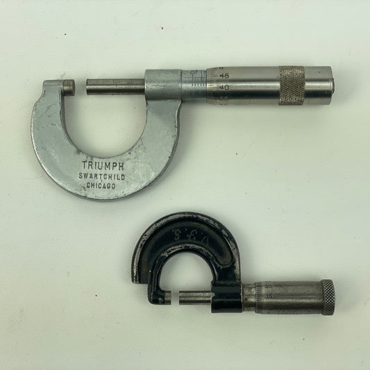 Lot 69- Watchmaker’s & Clockmaker’s Pair of Micrometers