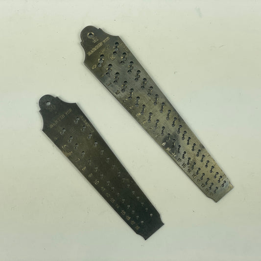 Lot 73- Swiss Martin No. 30 & No. 42 Watchmaker’s Screw Plates