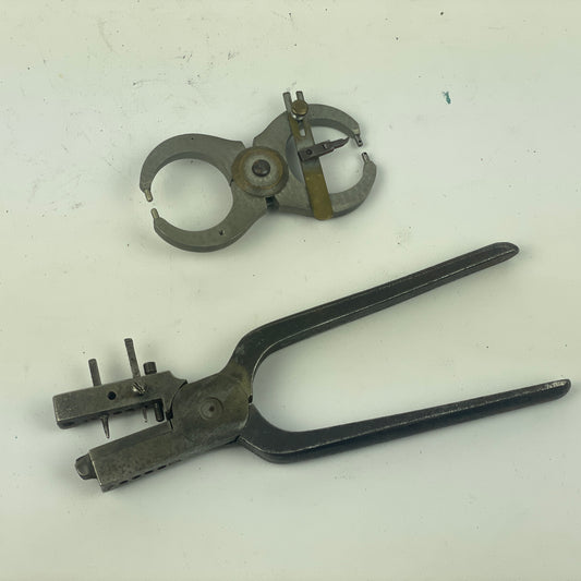 Lot 42- Watchmaker’s Poising & Truing Caliper & Mainspring Punch