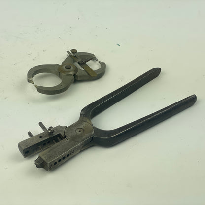 Lot 42- Watchmaker’s Poising & Truing Caliper & Mainspring Punch