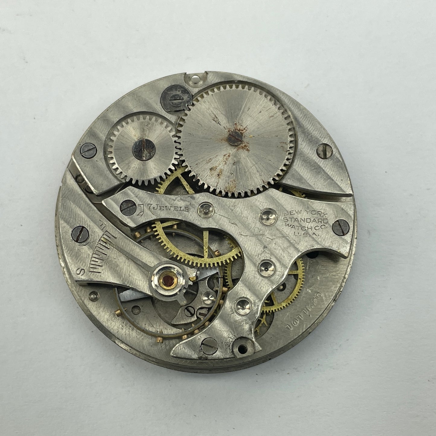 Lot 82- Elgin, Hampden & N. Y. Standard Pocket Watch Movements