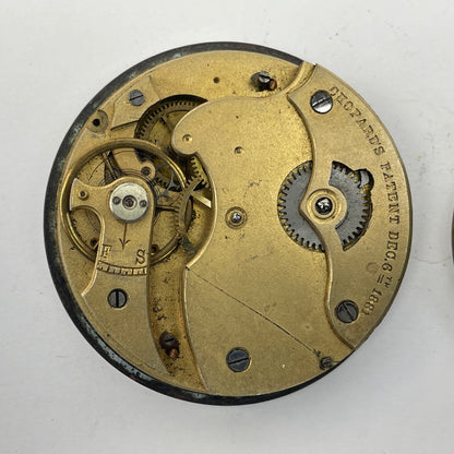 Lot 93- Swiss Assortment of Six Vintage Pocket Watch Movements