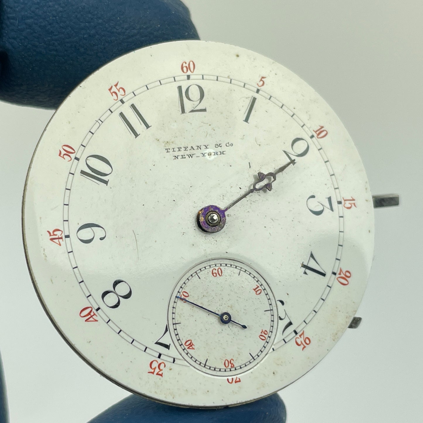 Lot 30- Tiffany & Co. New York 40.5 MM Hunting Pocket Watch Movement