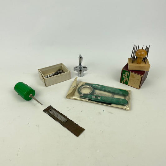 Lot 47- Watchmaker’s Assortment of Bench Tools