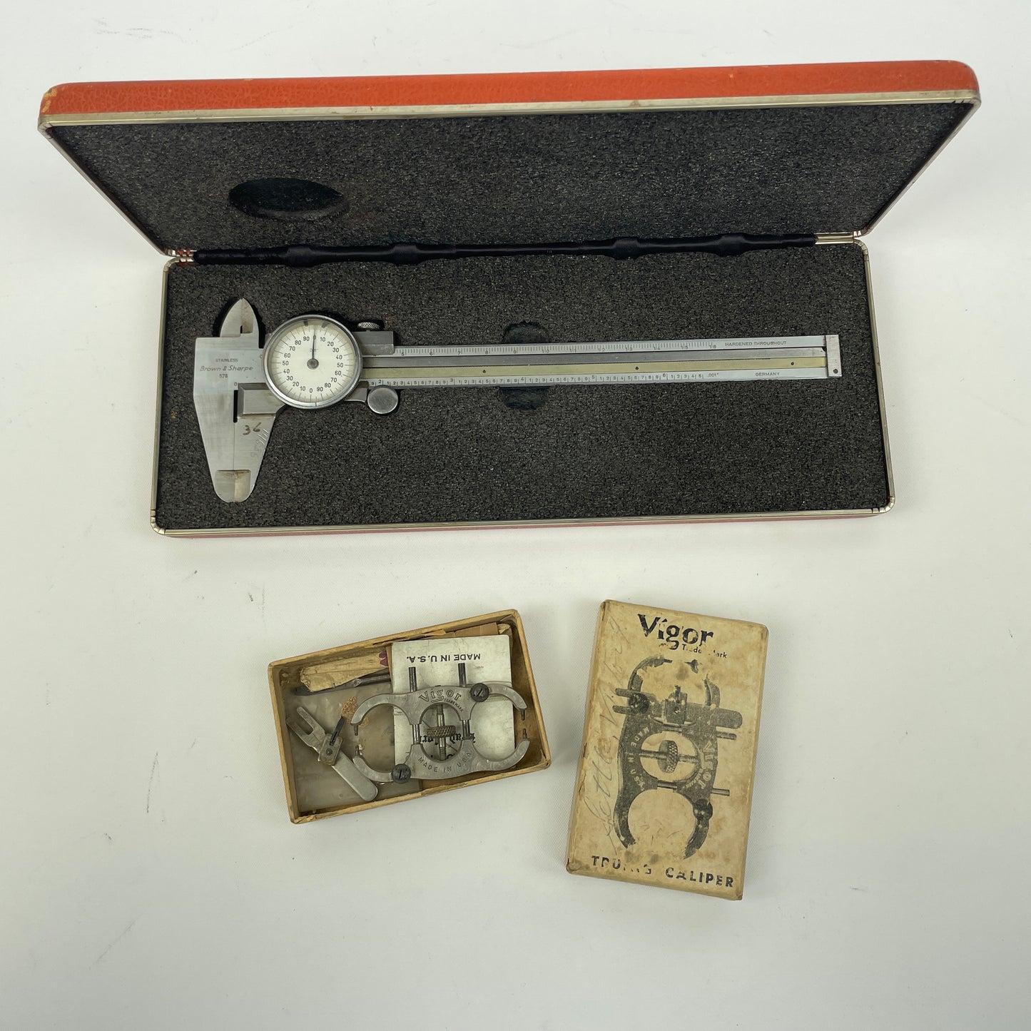 Lot 121 Watchmaker’s & Clockmaker’s Calipers & Hand Truing Caliper