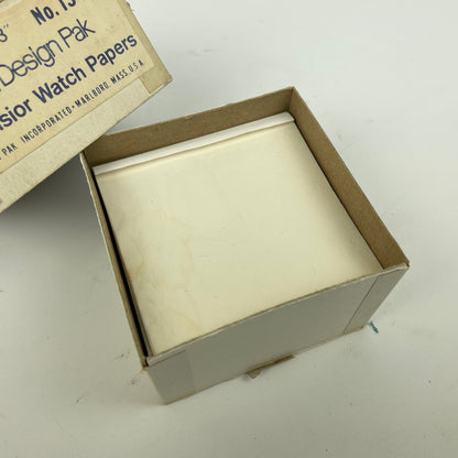 Lot 27 - Watch Paper, 2 Boxes