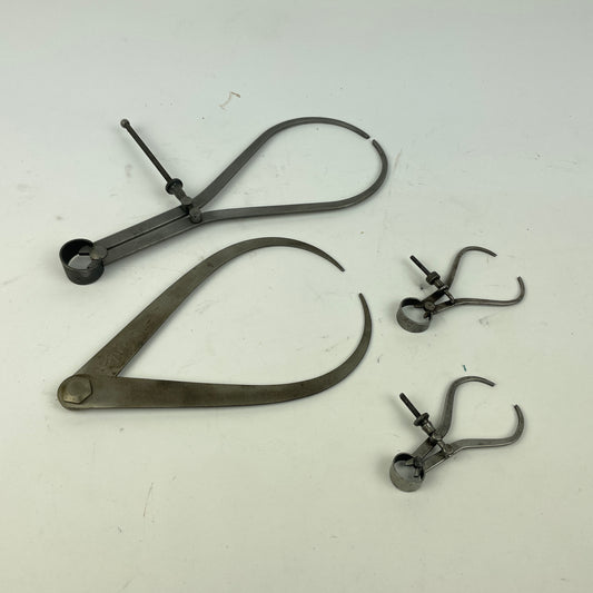 Lot 60- Vintage Manual Calipers set of (4)