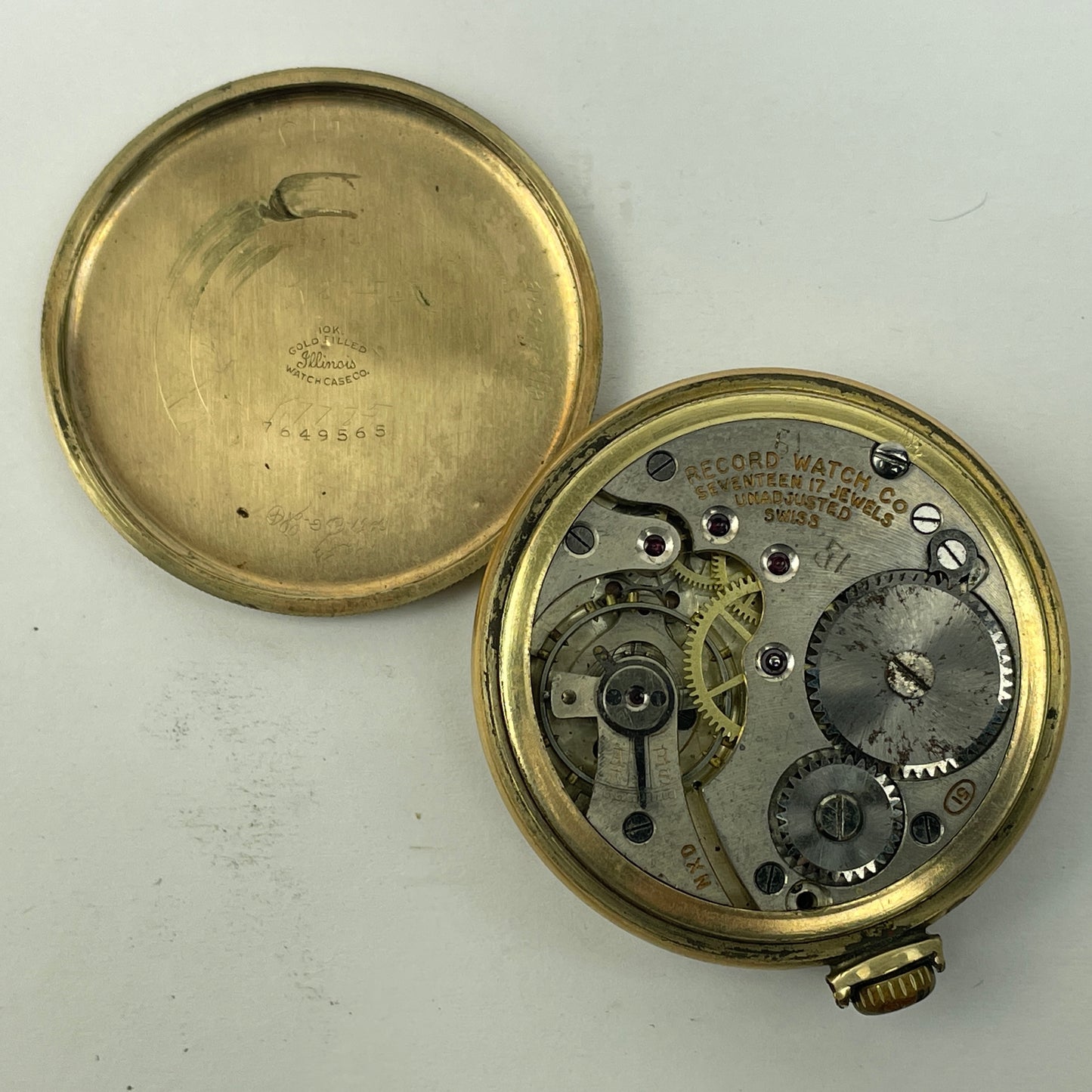 Lot 53- Swiss Pocket Watch Assortment